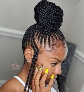 Black girl hairstyle