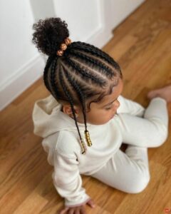 Little black girl hairstyle