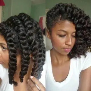twist out on black girl