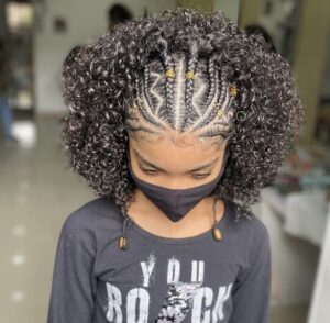 black girl braids
