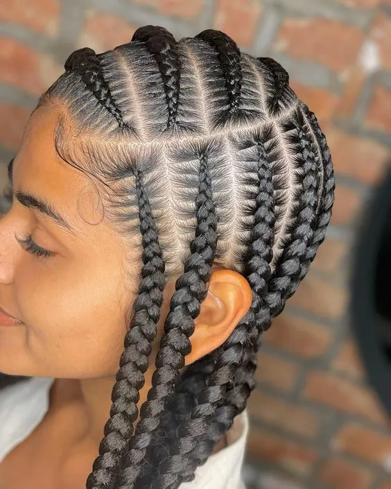 Simple Medium-Sized Pop Smoke Braids