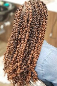 Long Passion Twist Hairstyle