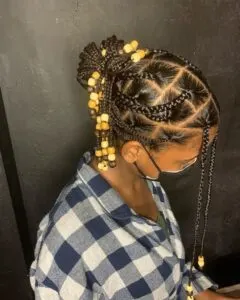 Knotless With Beads