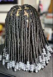 short knotless braids