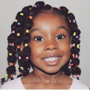 Little Black Girl Natural Hairstyles with Short Hair
