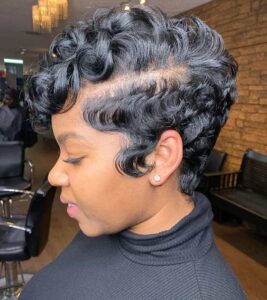 Pixie Cut Hairstyle For Black Women
