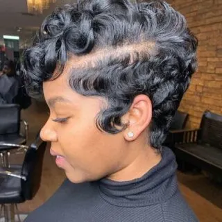 Pixie Cut Hairstyle For Black Women