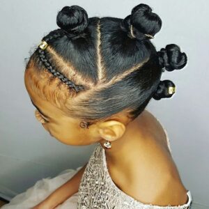 Bantu Knots Cute Hairstyles Black