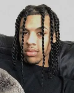 Loose Two Strand Twists for Men