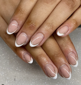 White French Nails