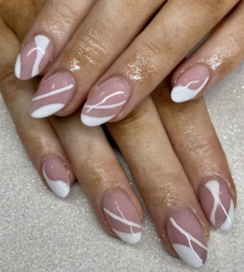White Gel Nails