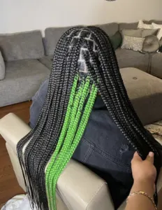 Long box braids