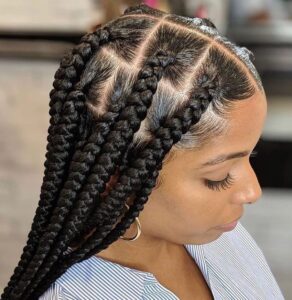 Jumbo Knotless Braids