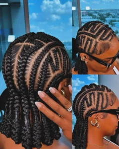 cornrow braids hairstyle