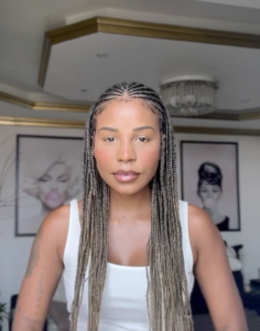Blonde Fulani Braids