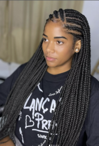 Large Fulani Braids